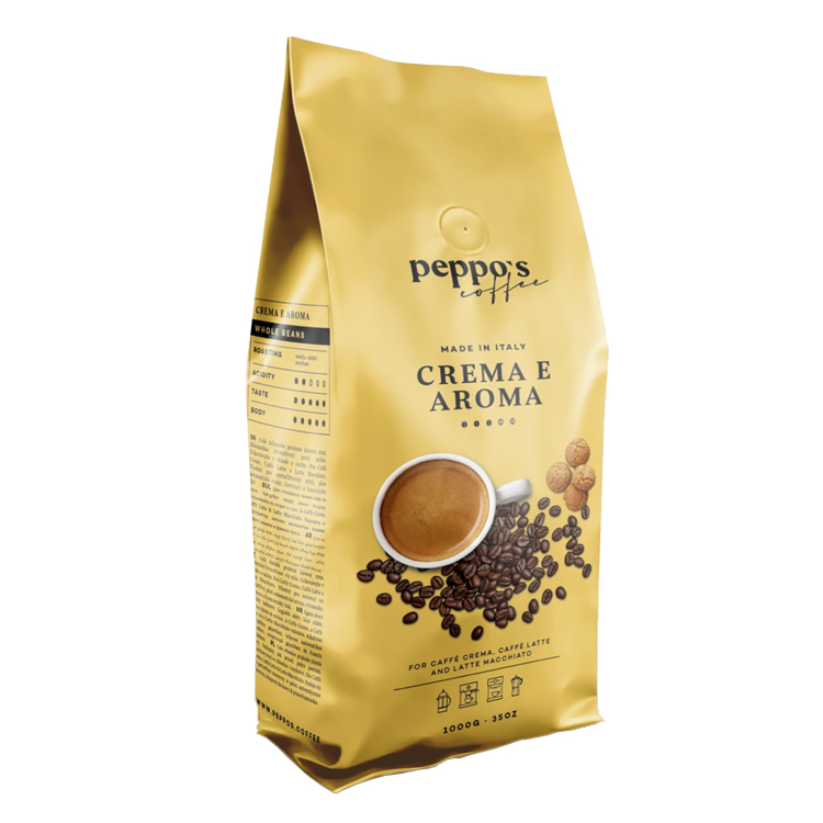 Натуральный кофе в зёрнах Peppo's Crema e Aroma 1 кг