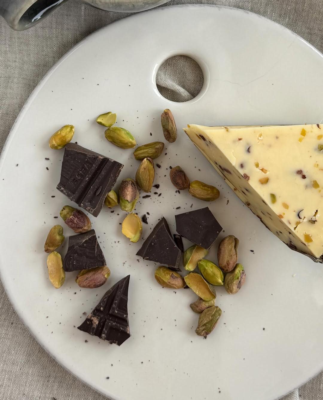 Базирон с дубайским шоколадом и фисташками 300 грамм