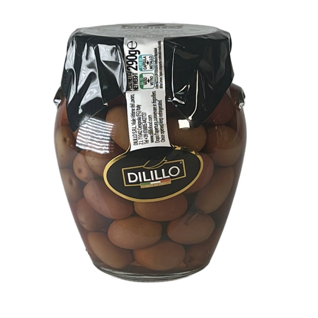 Оливки с косточкой в рассоле Leccino, 290 грамм