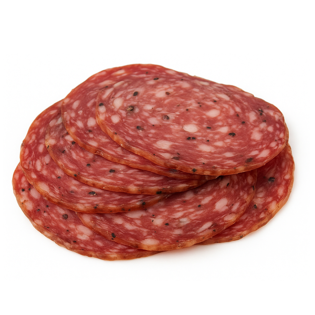 Салями из дикого кабана с трюфелем нарезка 200 грамм