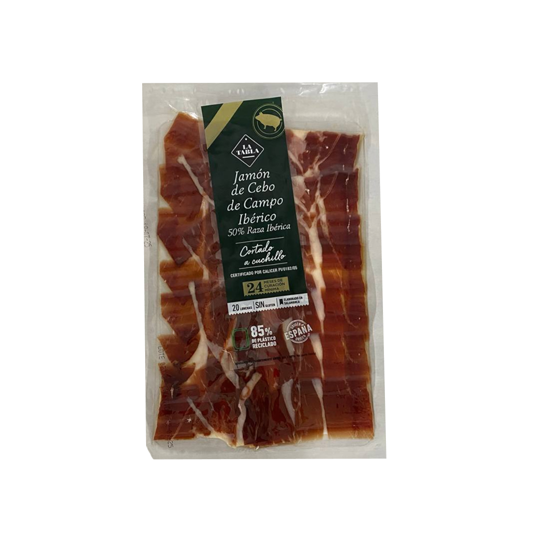 Хамон Иберико де Себо нарезка 90 грамм