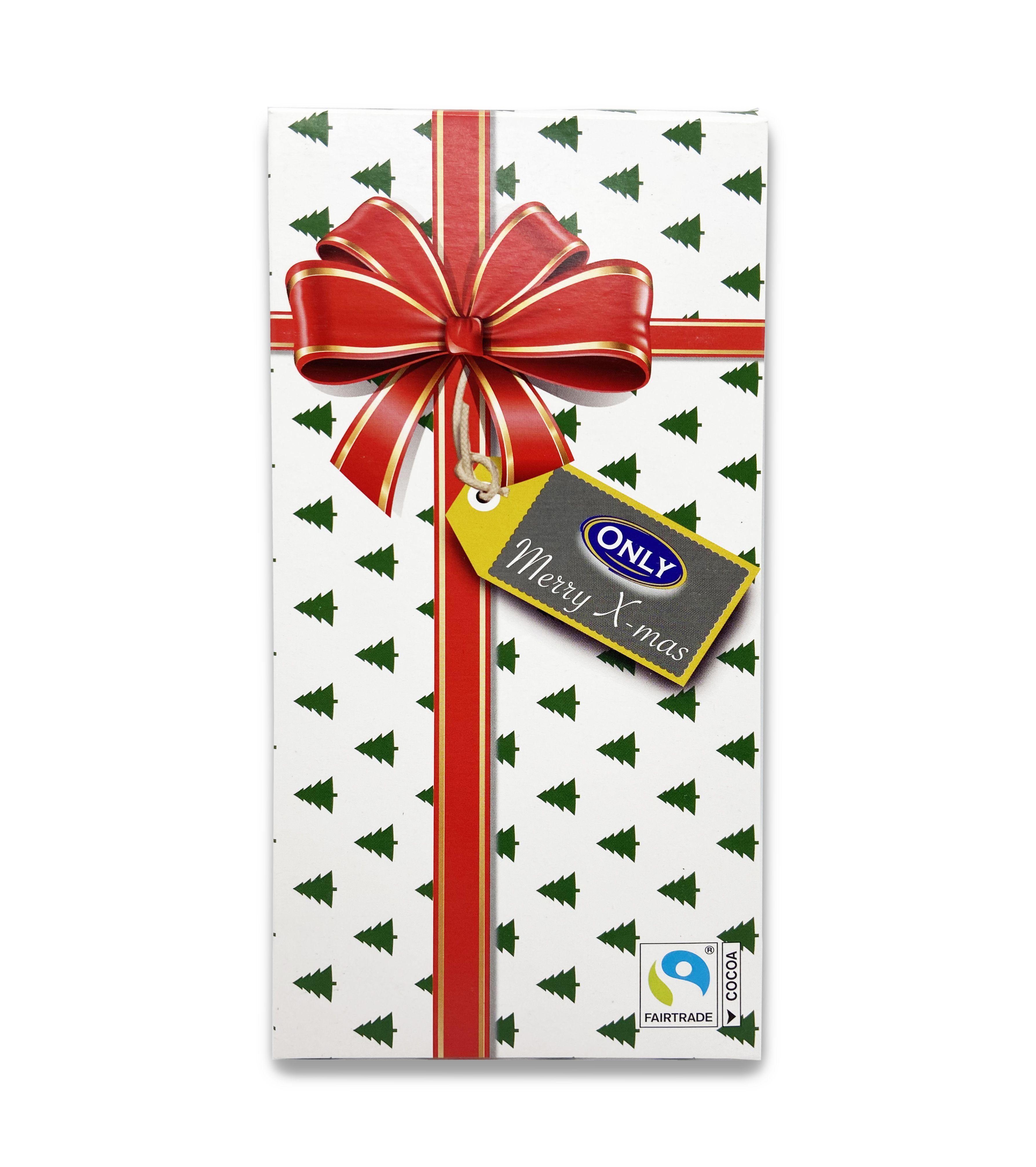 Молочный шоколад "Only" Merry X-mas 100 гр. №1